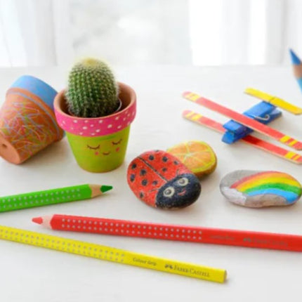 Faber-Castell - Kleurpotlood Jumbo GRIP - 6 stuks