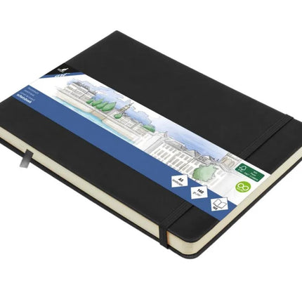 Kangaro - Sketchbook A5 landscape black hardcover