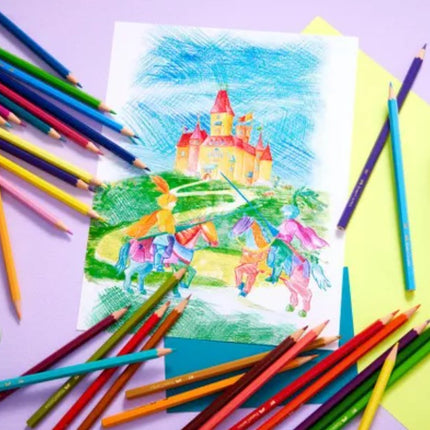 Faber-Castell - Coloured pencil hexagonal - 24 pieces