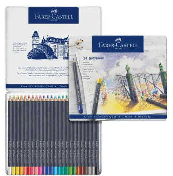 Faber-Castell - Kleurpotlood Goldfaber - 24 stuks