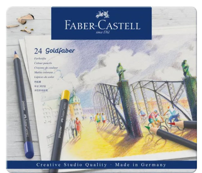 Faber-Castell - Kleurpotlood Goldfaber - 24 stuks
