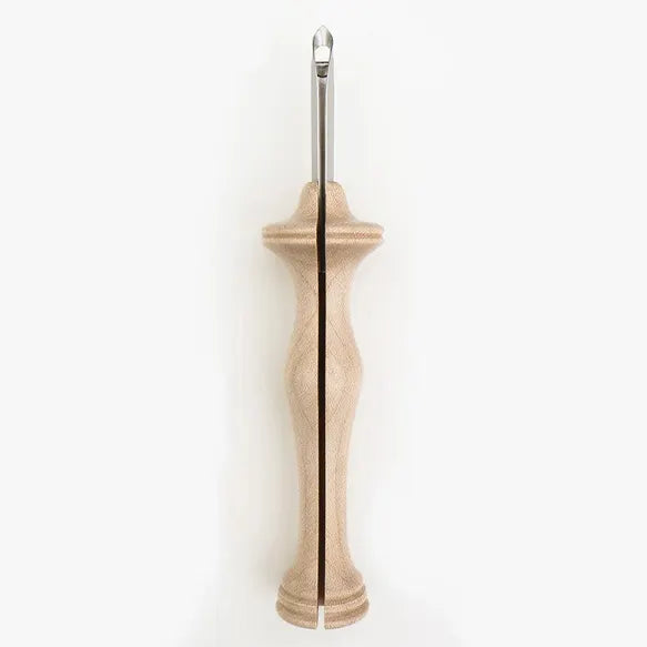 The Oxford Company - Punchnaald regular Natural Wood maat 8