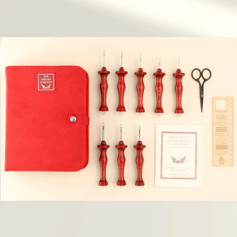 The Oxford Company - Punchnaald set fine-regular Signature maat 8-14