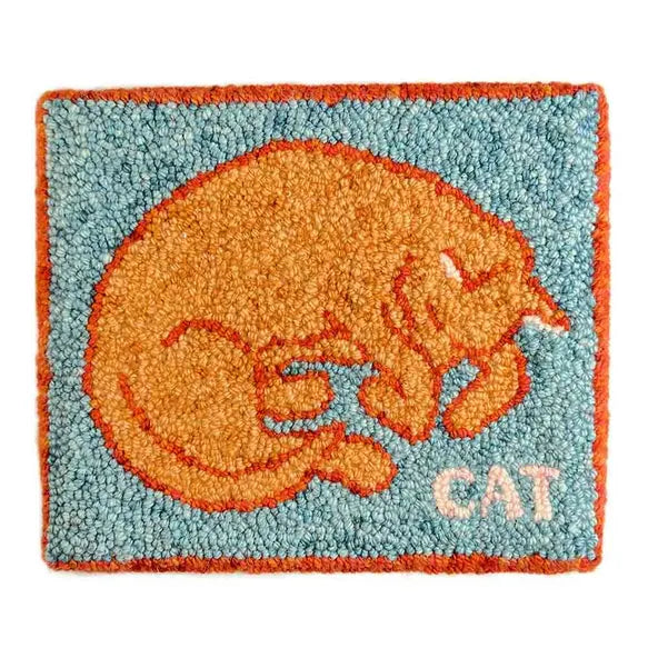 The Oxford Company - Punch needling kit kat 61x61cm