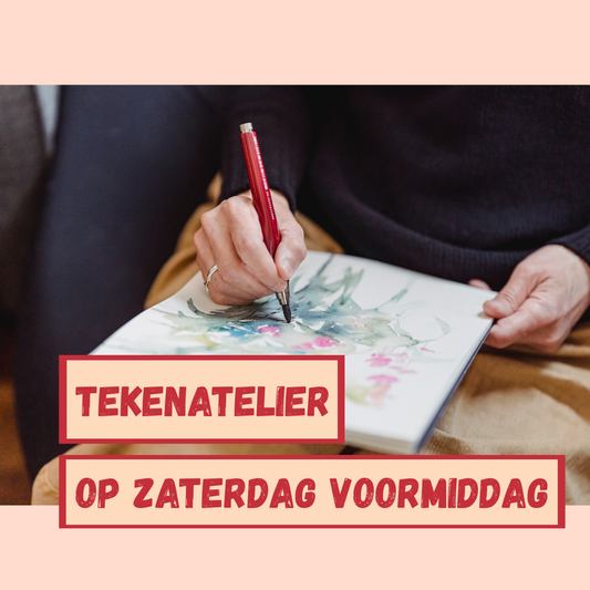 Tekenatelier op zaterdag (volwassenen)
