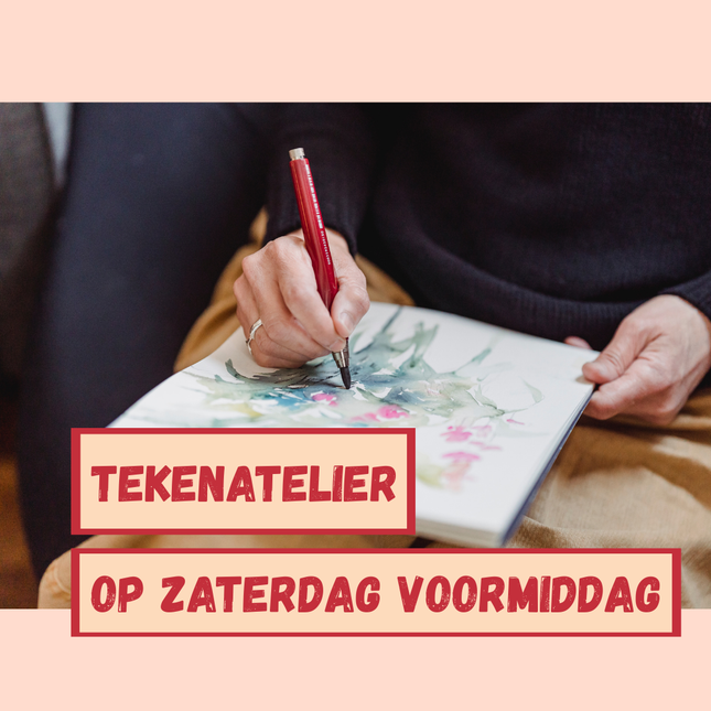 Tekenatelier op zaterdag (volwassenen)