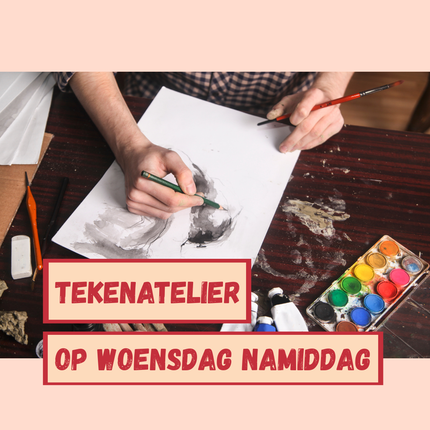 Tekenatelier op woensdagnamiddag - Jongeren (8-16j)