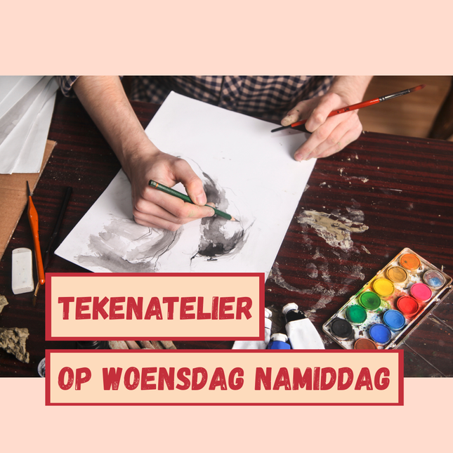 Tekenatelier op woensdagnamiddag - Jongeren (8-16j)