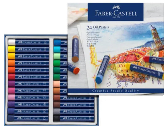 Faber-Castell - Oliepastels Creative Studio - 24 stuks