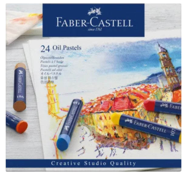 Faber-Castell - Oliepastels Creative Studio - 24 stuks