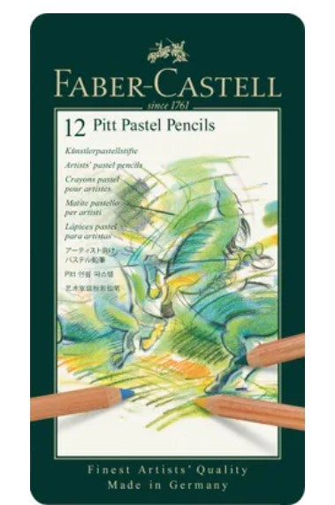 Faber-Castell - Pastelpotlood Pitt - 12 stuks