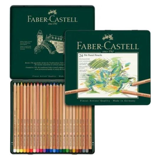 Faber-Castell - Pastelpotlood Pitt - 24 stuks