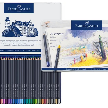 Faber-Castell - Kleurpotlood Faber-Castell Goldfaber etui - 36 stuks