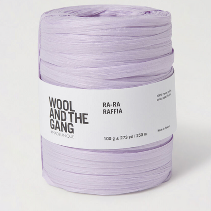 Wool and The Gang - RA-RA RAFFIA - Lilac Powder