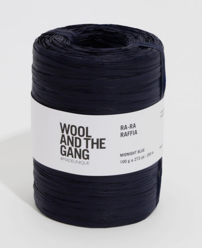 Wool and The Gang - RA-RA RAFFIA - Midnight Blue