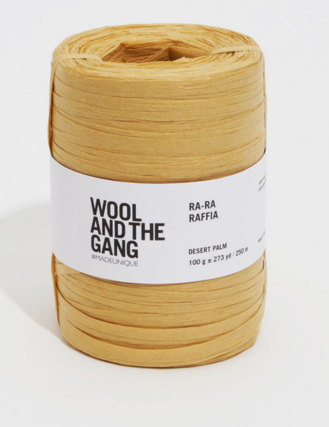 Wool and The Gang - RA-RA RAFFIA - Desert Palm