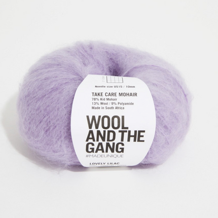 Wool and The Gang - Take Care Mohair - Lovely Lilac