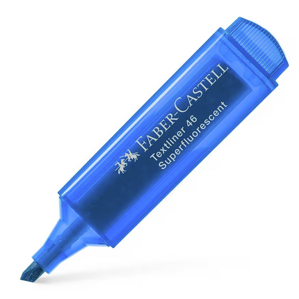 Faber-Castell - markeerstift - blauw