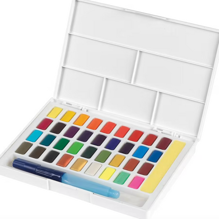 Faber-Castell - Waterverf in box met 36 kleuren