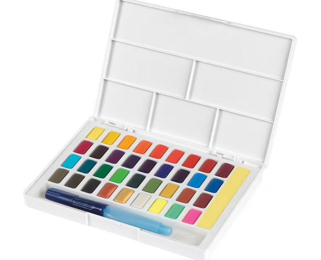 Faber-Castell - Waterverf in box met 36 kleuren