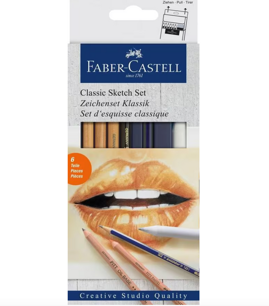 Faber-Castell - Potloodset classic 6-delig