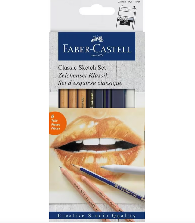 Faber-Castell - Potloodset classic 6-delig