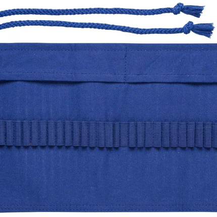 Faber-Castell - Roletui katoen blauw cap. 28st.