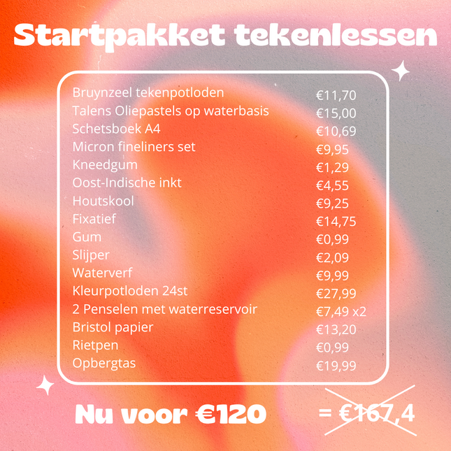 Tekenatelier op vrijdag (8-16j)