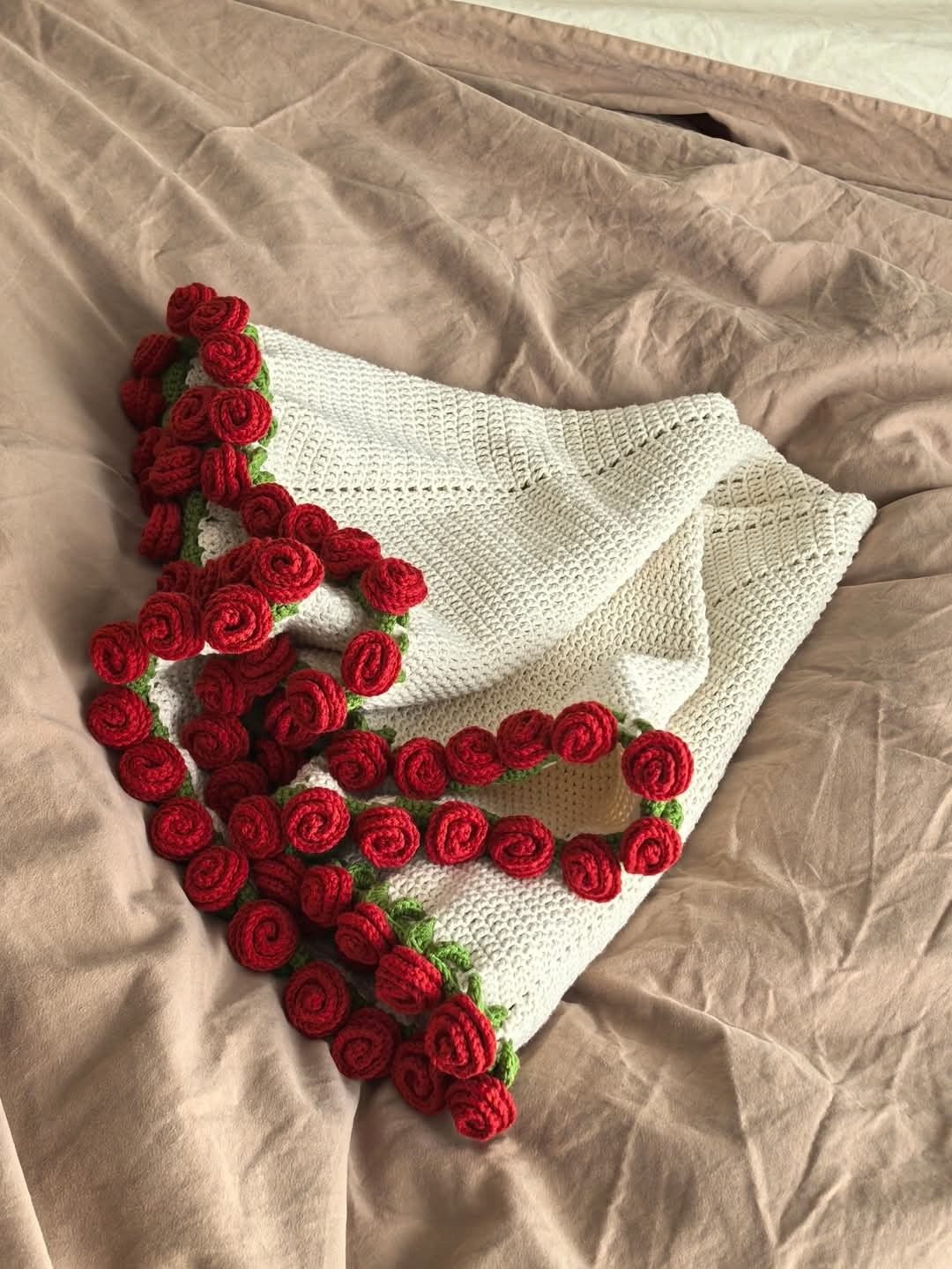 17 februari & 26 maart - Bloemendeken haken ✨🧶🌸