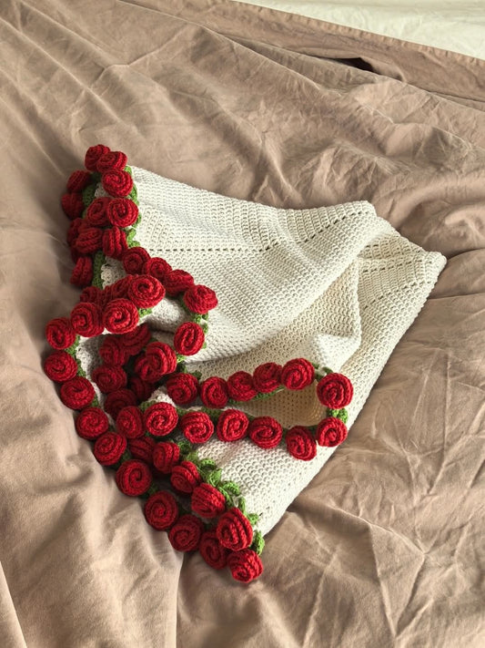 17 februari & 26 maart - Bloemendeken haken ✨🧶🌸