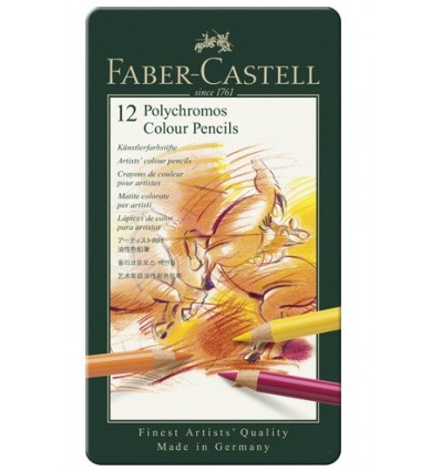 Faber-Castell - Kleurpotlood Polychromos - 12 stuks