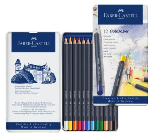 Faber-Castell - Kleurpotlood Goldfaber - 12 stuks