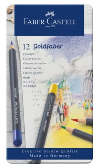 Faber-Castell - Kleurpotlood Goldfaber - 12 stuks