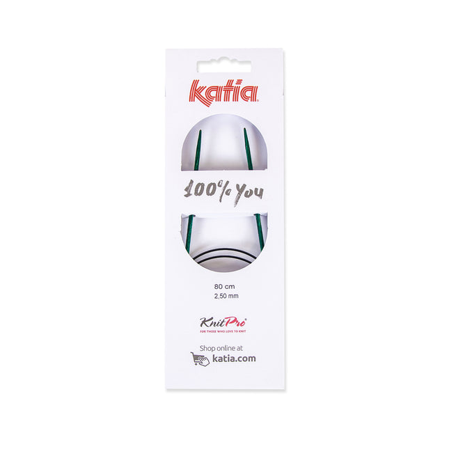 Katia - Rondbreinaald van 2.5 mm met kabel van 80 cm